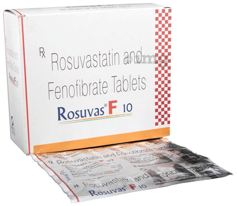 Rosuvas F 10 Tablet image