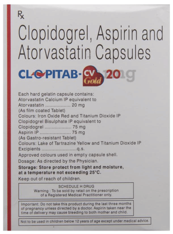Clopitab-CV Gold 20 Capsule image