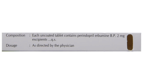 Coversyl 2mg Tablet image