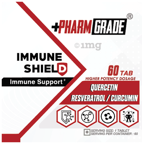 Pharmgrade Immune Shield Immunity Booster Tablet image Pharmgrade Immune Shield Immunity Booster Tablet image