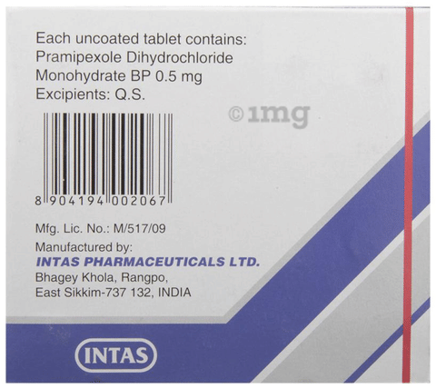 Pramirol 0.5 Tablet image