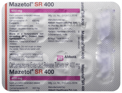 Mazetol SR 400 Tablet image Mazetol SR 400 Tablet image