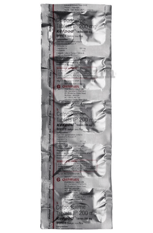 Kefpod 200mg Tablet image