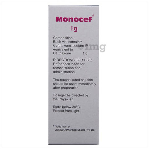 Monocef 1gm Injection image