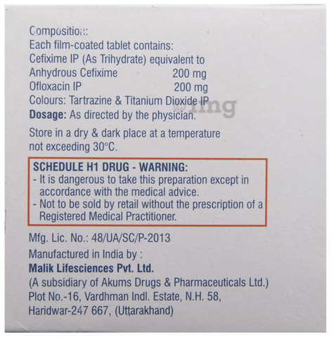 Zanocin Plus Tablet image