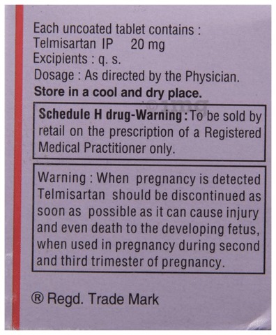 TAZloC 20 Tablet image