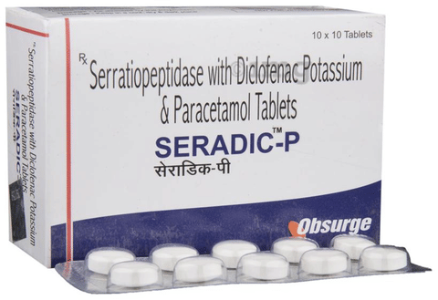 Seradic-P Tablet image
