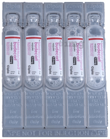 Budecort 0.5mg Respules (2ml Each) image