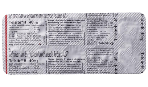 Telsite H 40mg Tablet image