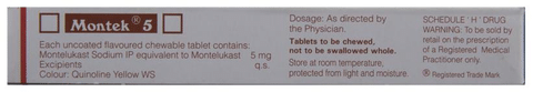 Montek 5 Chewable Tablet