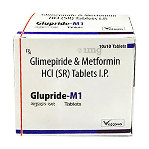 Glupride-M1 Tablet SR image Glupride-M1 Tablet SR image