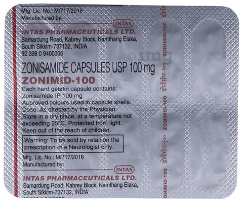 Zonimid 100 Capsule image Zonimid 100 Capsule image