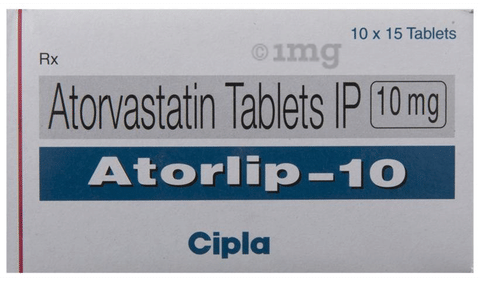 Atorlip 10 Tablet image