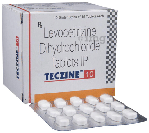 Teczine 10 Tablet image