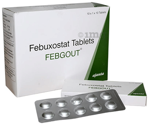 Febgout 40mg Tablet image