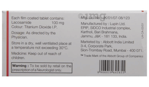 Lacoxa 100mg Tablet image