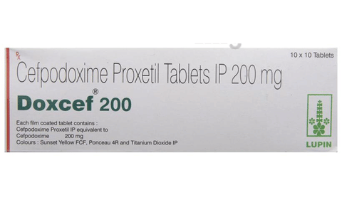 Doxcef 200 Tablet image
