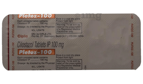 Pletoz 100 Tablet image