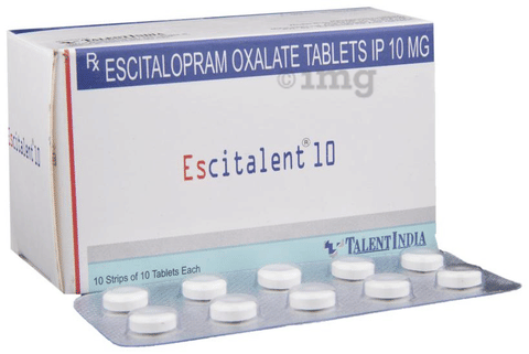 Escitalent 10 Tablet image