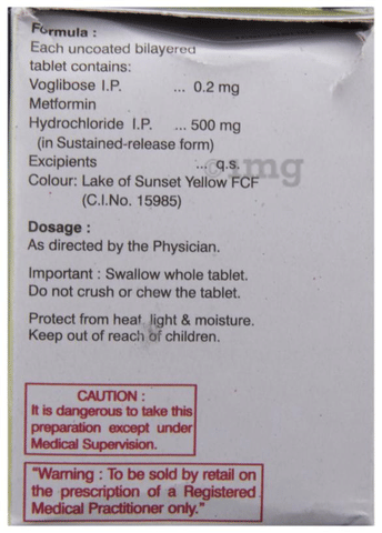 Voliphage-M 0.2 Tablet SR image Voliphage-M 0.2 Tablet SR image