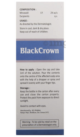 BlackCrown 2% Solution image