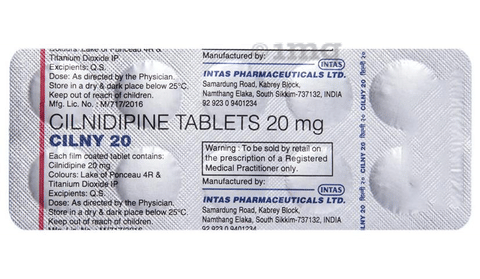 Cilny 20 Tablet image