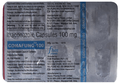 Conafung 100 Capsule image