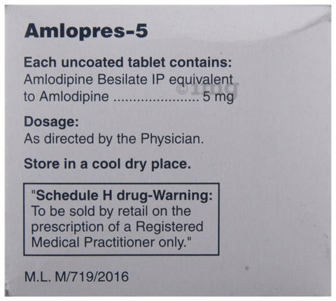 Amlopres 5 Tablet
