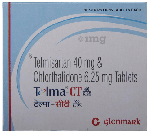 Telma-CT 40/6.25 Tablet image