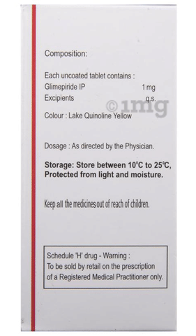 Glimisave 1 Tablet image