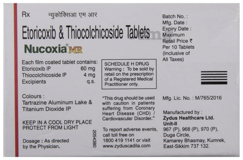 Nucoxia MR Tablet image