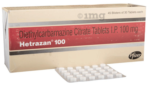Hetrazan 100 Tablet 1
