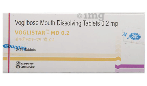 Voglistar - MD 0.2 Tablet image Voglistar - MD 0.2 Tablet image