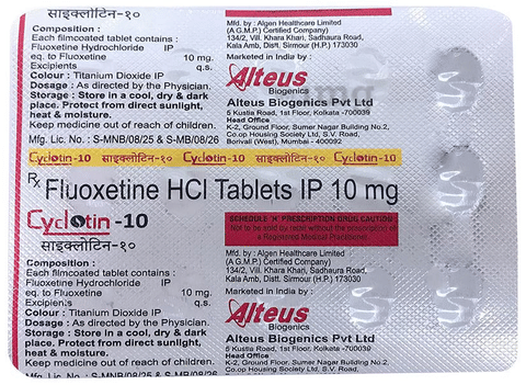 Cyclotin 10 Tablet image