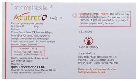 Acutret 10 Capsule image