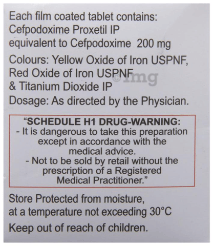 Zedocef 200 Tablet image