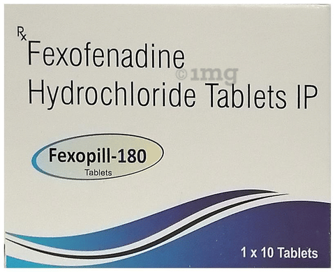 Fexopill 180 Tablet image Fexopill 180 Tablet image