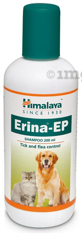 Himalaya Erina EP Tick and Flea Control Shampoo For Pets Ecto