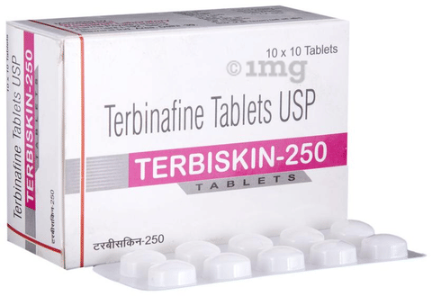 Terbiskin 250 Tablet image Terbiskin 250 Tablet image