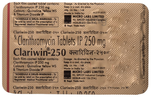 Clariwin 250 Tablet image