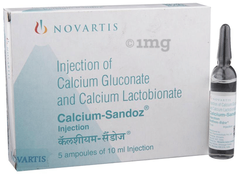 Calcium Sandoz Injection image Calcium Sandoz Injection image