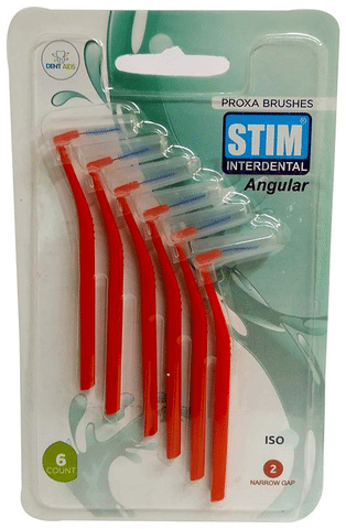 Stim Interdental Angular Proxa Brushes ISO 2 image Stim Interdental Angular Proxa Brushes ISO 2 image