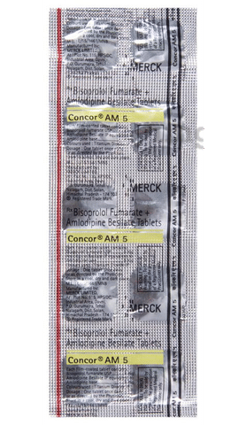 Concor AM 5 Tablet image