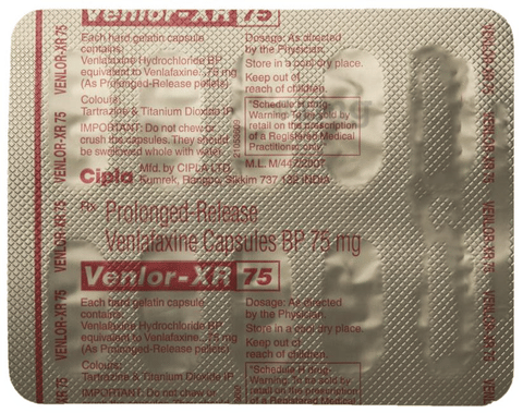 Venlor-XR 75 Capsule image