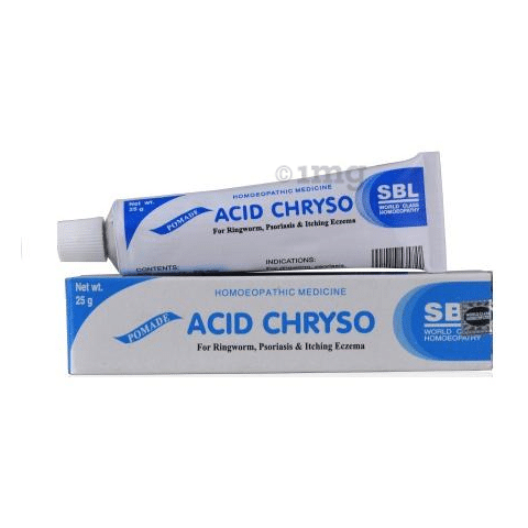 SBL Acid Chryso Ointment: Buy tube of 25.0 gm Ointment at best price in  India