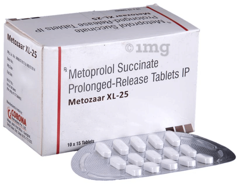 MetoZAAR -XL 25 Tablet image MetoZAAR -XL 25 Tablet image
