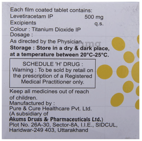 Fritolev 500 Tablet image