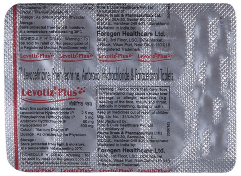 Levotiz Plus Tablet image