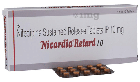 Nicardia Retard 10 Tablet SR