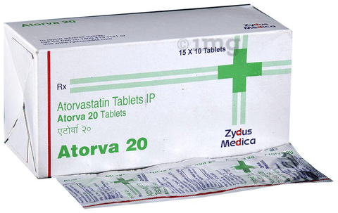 Atorva 20 Tablet image Atorva 20 Tablet image